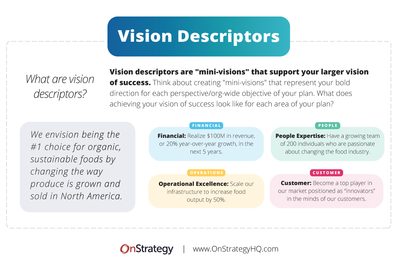 Vision descriptors